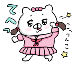Let's accompanied by a bear~kawaii ver6~ sticker #15056295