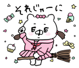 Let's accompanied by a bear~kawaii ver6~ sticker #15056299