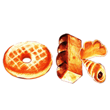 words bakery sticker #15056344