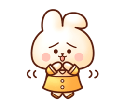 Rabby jaune sticker #15057215