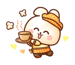 Rabby jaune sticker #15057224