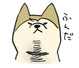 Akita-dog Sticker2 sticker #15058344