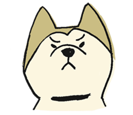 Akita-dog Sticker2 sticker #15058354