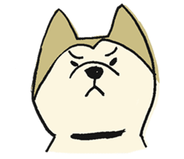 Akita-dog Sticker2 sticker #15058354