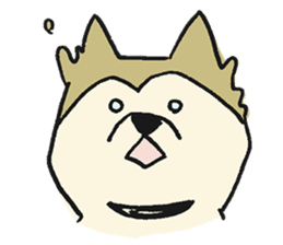 Akita-dog Sticker2 sticker #15058356