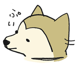 Akita-dog Sticker2 sticker #15058359