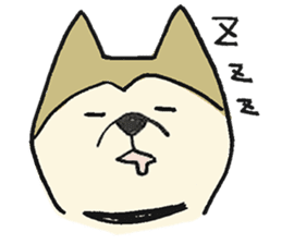 Akita-dog Sticker2 sticker #15058363