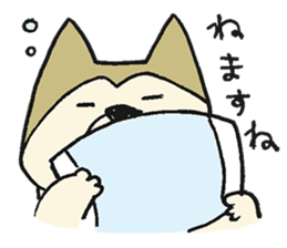 Akita-dog Sticker2 sticker #15058364