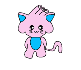 ANNENIKOPINK THE SWEETY CAT sticker #15058755