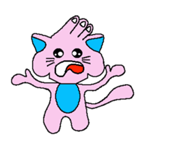 ANNENIKOPINK THE SWEETY CAT sticker #15058756