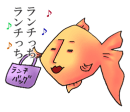 NAGATO goldfish!! version2 sticker #15059839