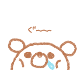 Hyokkori bear sticker #15060358
