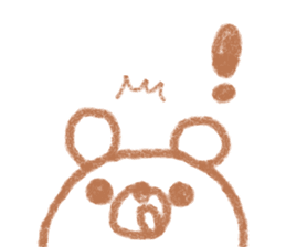 Hyokkori bear sticker #15060362