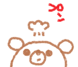Hyokkori bear sticker #15060363