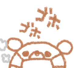 Hyokkori bear sticker #15060373