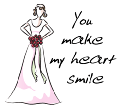 bride talk sticker #15060470