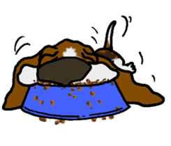 Basset hound 12(dog) sticker #15061143