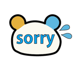 I am bear . sticker #15061286