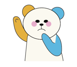 I am bear . sticker #15061290