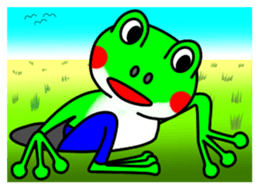 JIN-JIN Frog Life 4 sticker #15061317