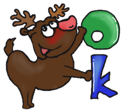 Cute Animals Love to cry bear sticker #15061677