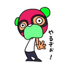 Maskman's daily life sticker #15061812