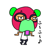 Maskman's daily life sticker #15061830