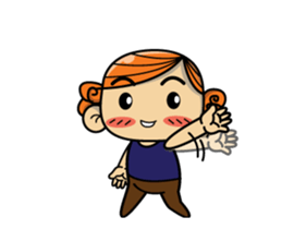 Enfant cute dook dik sticker #15061853