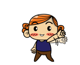 Enfant cute dook dik sticker #15061853