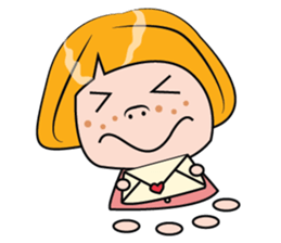 Blonde Haired Lady sticker #15062061