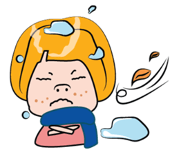 Blonde Haired Lady sticker #15062063