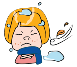 Blonde Haired Lady sticker #15062063