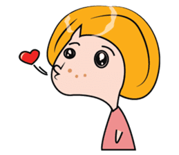 Blonde Haired Lady sticker #15062069