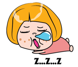 Blonde Haired Lady sticker #15062074
