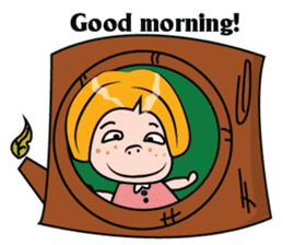 Blonde Haired Lady sticker #15062078