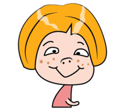 Blonde Haired Lady sticker #15062081