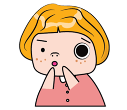 Blonde Haired Lady sticker #15062083