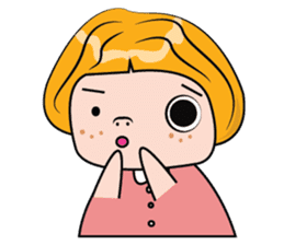 Blonde Haired Lady sticker #15062083