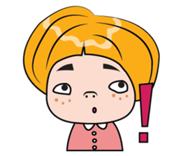 Blonde Haired Lady sticker #15062085