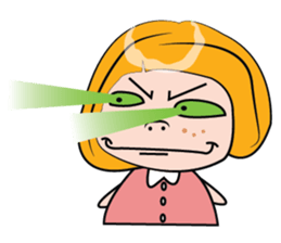 Blonde Haired Lady sticker #15062086