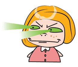 Blonde Haired Lady sticker #15062086