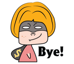 Blonde Haired Lady sticker #15062090