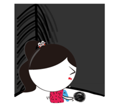 San Wen girl sticker #15062298