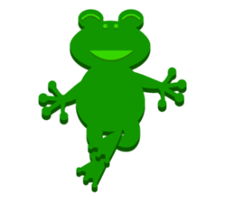 Frog key holder sticker #15062421
