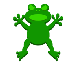 Frog key holder sticker #15062422