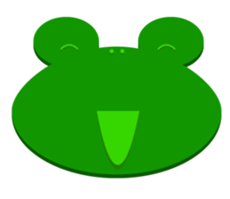 Frog key holder sticker #15062423
