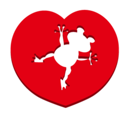 Frog key holder sticker #15062426