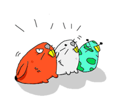 Yellow-teeth boy sticker #15062509