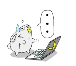 Yellow-teeth boy sticker #15062511