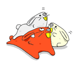 Yellow-teeth boy sticker #15062513